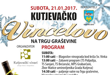 Kutjevačko Vincelovo 2017. - Najava